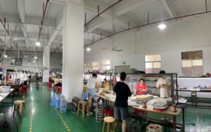 Leiyuan Jewelry factory workshop overview, S925 silver OEM ODM jewelry mass production
